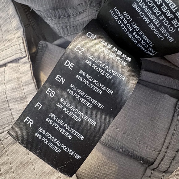 KUHL Horizn Skinny Pants Ripstop Cargo Gray Womens Size 4 Short Hiking Outdoor - Picture 8 of 15